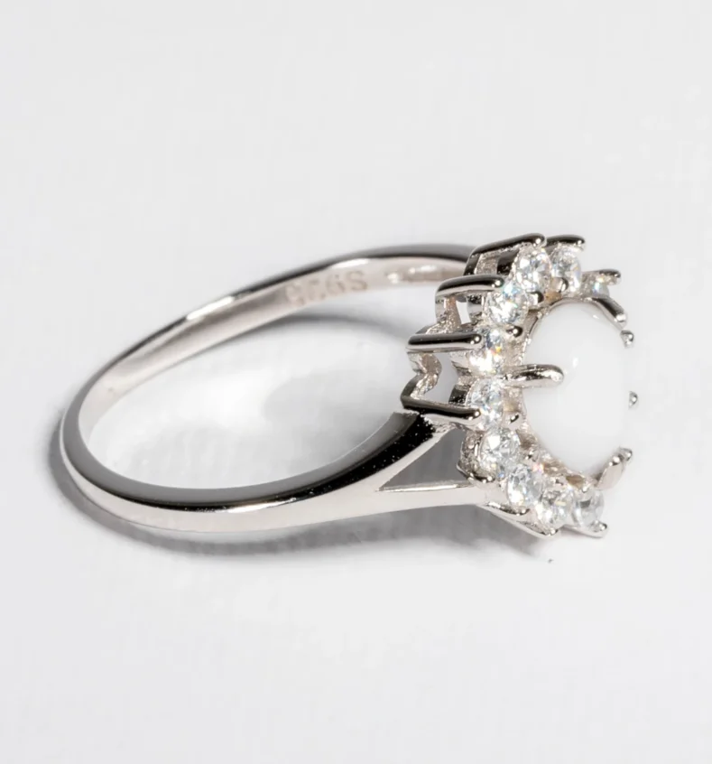 Anello Goccia di latte - immagine 2